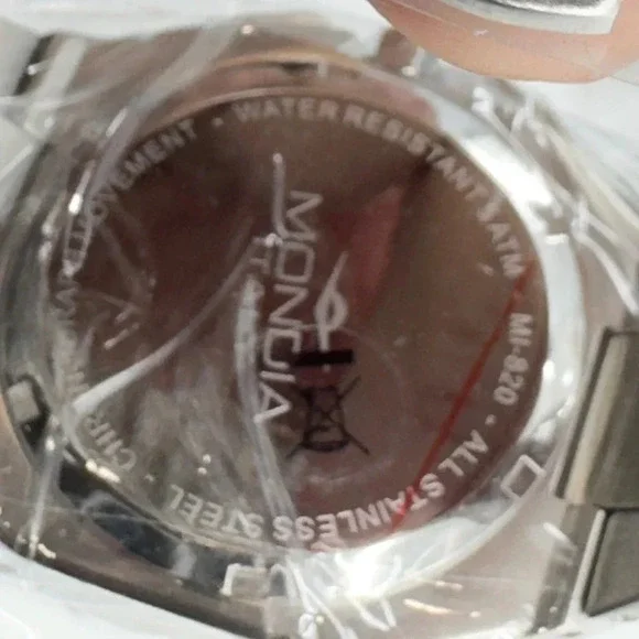 Mondia Mens Wristwatch Madison Forma 820 Stainless Steel Silver MI-820-SS-BL-CM - Picture 3 of 10